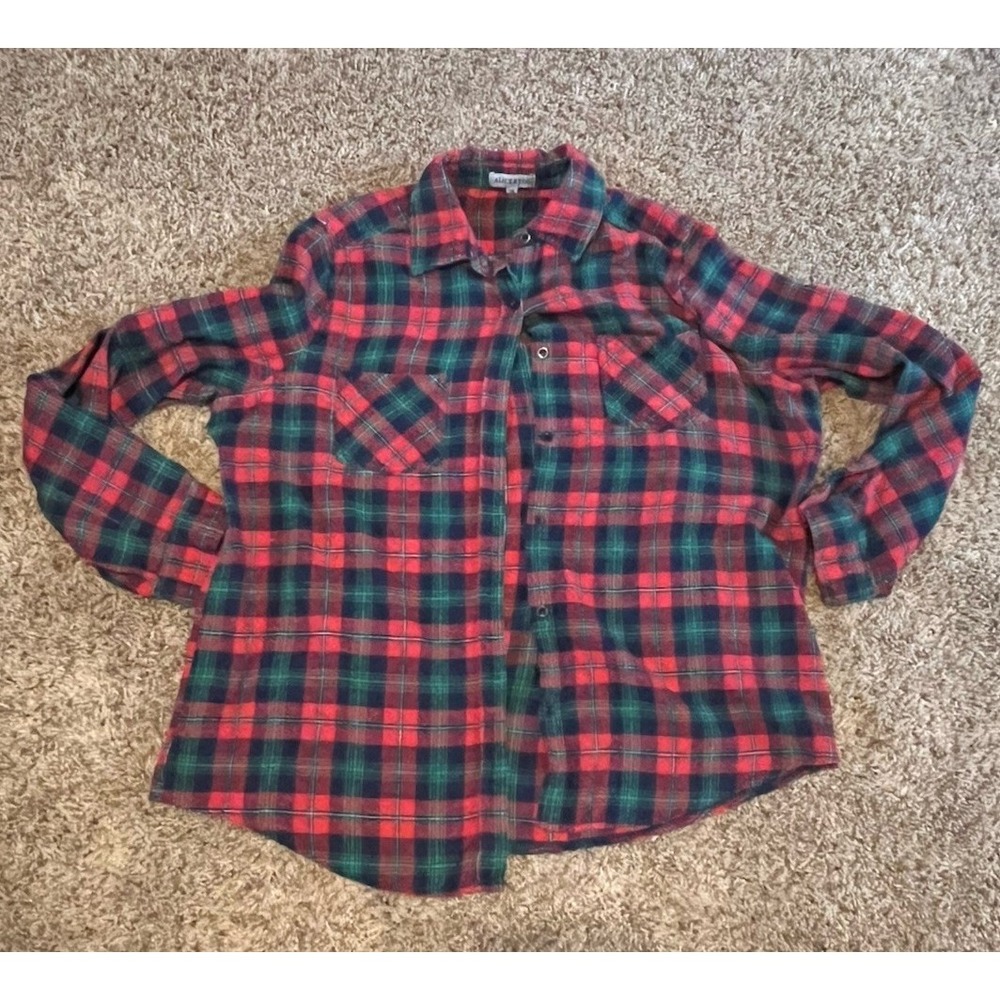 Alice & You Women's Flannel Button Up Shirt